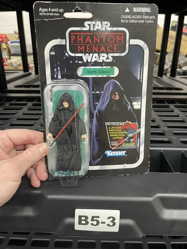 Star Wars Phantom Menace Vintage Collection VC79 Darth Sidious Figure