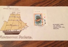 Montserrat West Indies Stamps First Day Cover 1981
