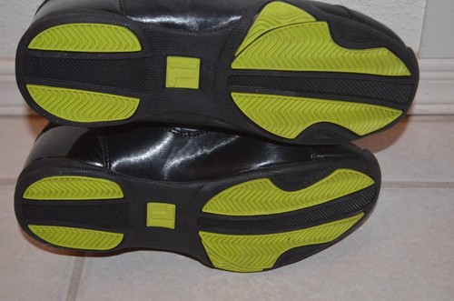 FILA shoe 5 37.5 basketball athletic training sneaker shoe black gray high top - Picture 4 of 7