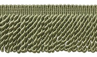 "DÉCopro 3\" Basic Uni Fransenbesatz Basic Collection Sage Green 7 Yards"