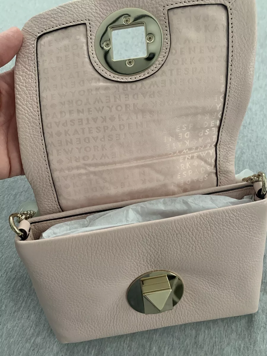 Kate Spade Naomi bag Whitaker Place posy pink with gold