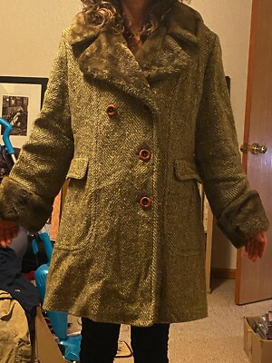 70's Vintage Davis of Boston エコファーコート 70's Vintage Davis of Boston エコファーコート Vtg Davis of