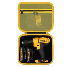 Tourmate Hard Storage Case for DEWALT Cordless Drill Driver and R 2.0 Ah Batt...