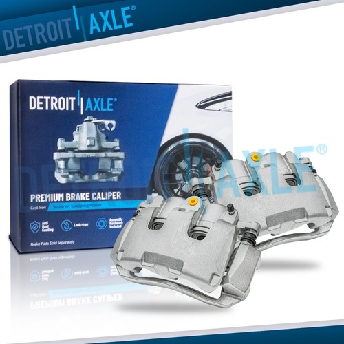 Front Disc Brake Calipers w/ Brackets for 2009 2010 2018 Dodge Ram