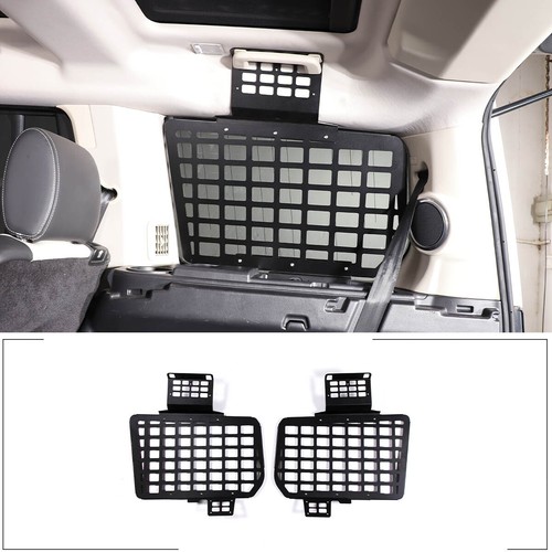 For Land Rover Discovery 3 4 2004-16 Alloy Boot Side Organisers Bag Holder Shelf - Picture 3 of 10