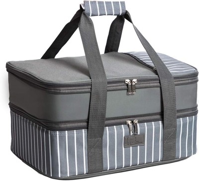 Fun Elements Casserole Carrier, Expandable Insulated Carriers for... 