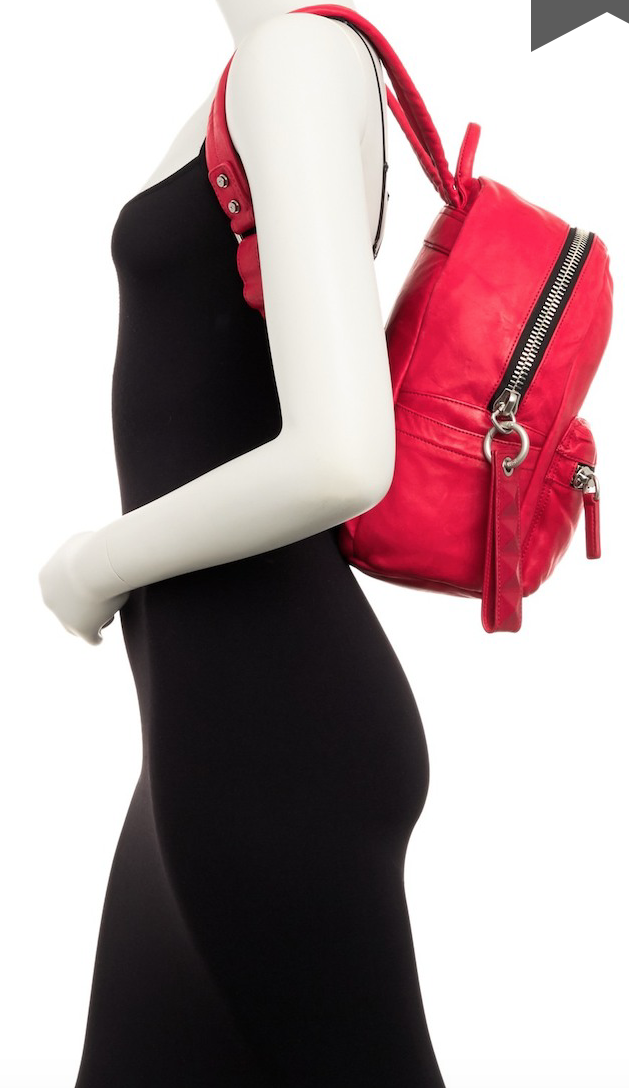 MCM Tumbler Leather Backpack/Ruby Red MUK6ATR23RU001  display picture 2