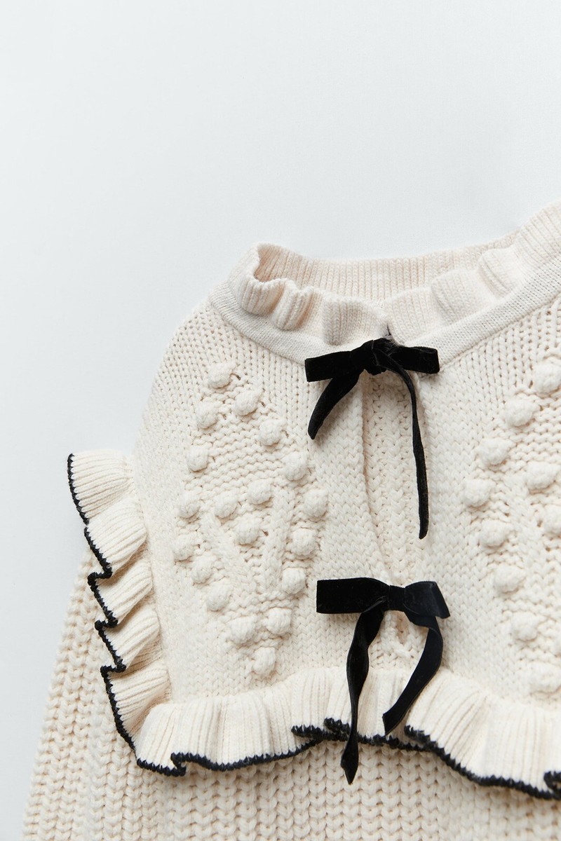 quui / 新品・未使用 string knit bustier【écru】 Knit Bustier Neck String Top CN09 | Parallel
