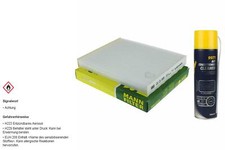 MANN FILTER Innenraumfilter MANNOL Klimareiniger für KIA Soul II PS 1.6 GDi EV