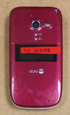 Doro PhoneEasy 626 - Red and White  Consumer Cellular  Flip Phone