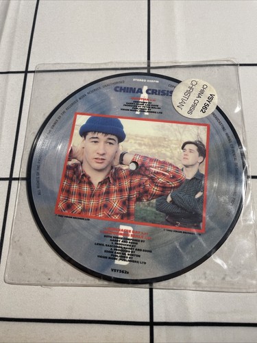 China Crisis Christian 7" Picture Disc Vinyl Schallplatte 1982 Virgin Records VSY 562 - Bild 2 von 2