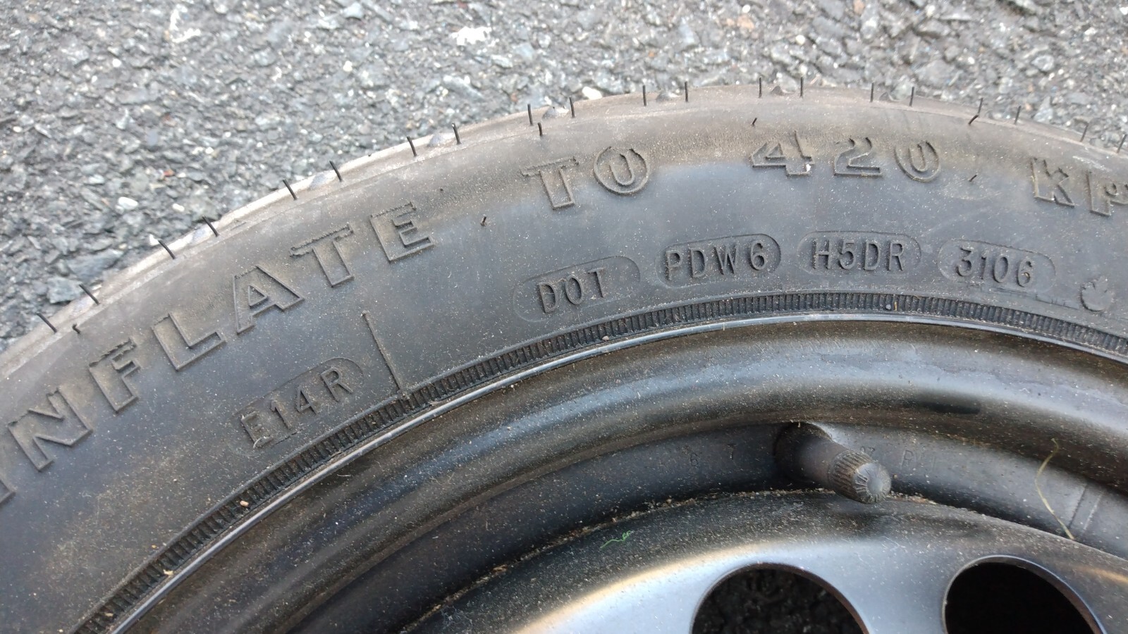 2005 G6 Tire Size