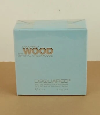 DSQUARED2 SHE WOOD CRYSTAL CREEK WOOD EDP 30ml NAT. SPRAY NEU / OVP