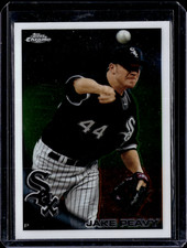 2010 Topps Chrome Refractors #102 Jake Peavy