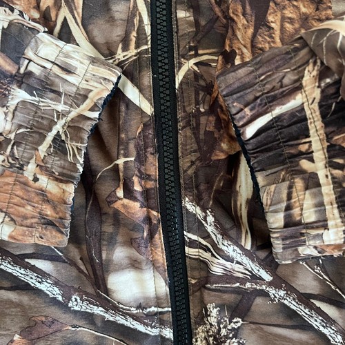 Cabela’s Camo Jacket XL Reversible Quilted Advantage Max 4 BJ Duck Hunting MINT - Picture 7 of 15