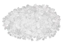 NEW 2.5 lbs Empire Comfort Clear Frost Decorative Crushed Fireplace Media Glass