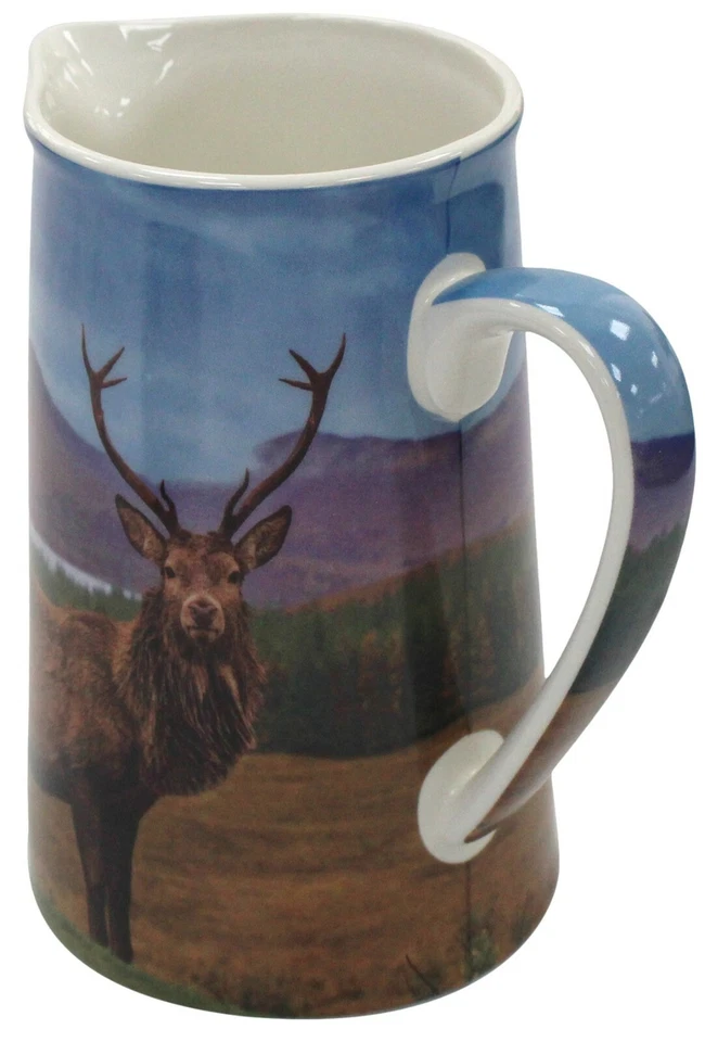 Leonardo Collection Fine China 500ml Jug Wildlife Design Milk Jug Tea Coffee Jug - Image 2 of 4