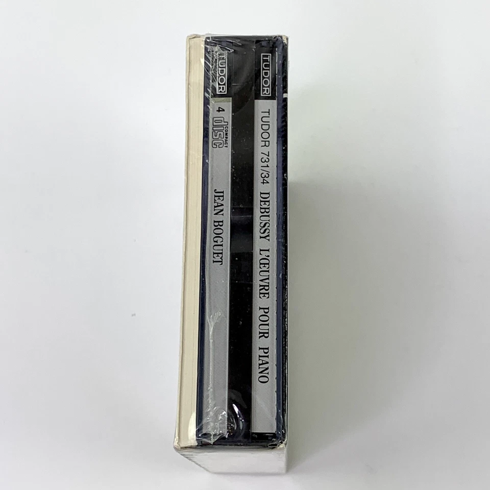 Debussy Complete Piano Works Jean Boguet [Tudor, 4 CD Box Set] SEALED RARE Foto 4 de 4