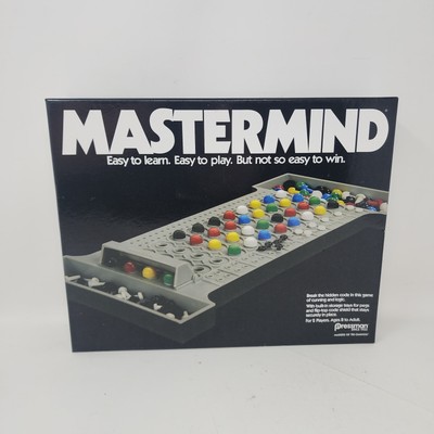 Pressman Mastermind Easy To Learn Board Game 2 Players Brand New Sealed 2015