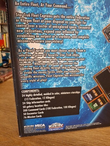 WizKids Brettspiel Star Trek - Fleet Captains komplett Heroclix *kleine Karton Gebrauchsspuren - Bild 8 von 8