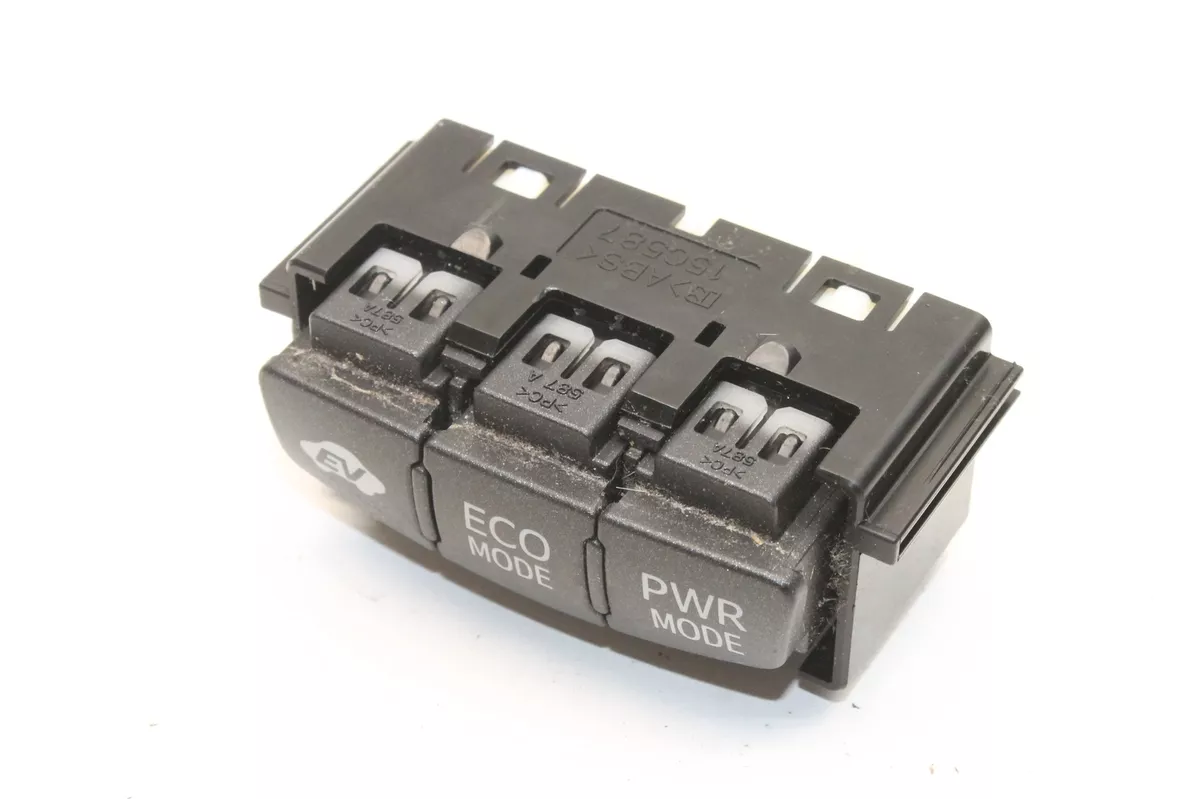 TOYOTA AURIS E15 Hybrid ECO PWR EV Mode Control Switch Buttons 15C587 2012 RHD