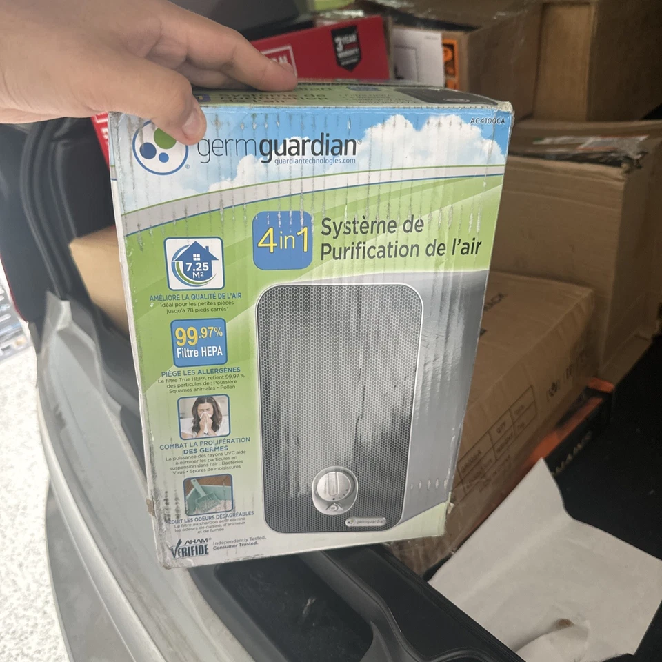 Sistema de Purificación de Aire Germ Guardian 4 en 1 Modelo AC4100CB NUEVA CAJA SELLADA Foto 3 de 4