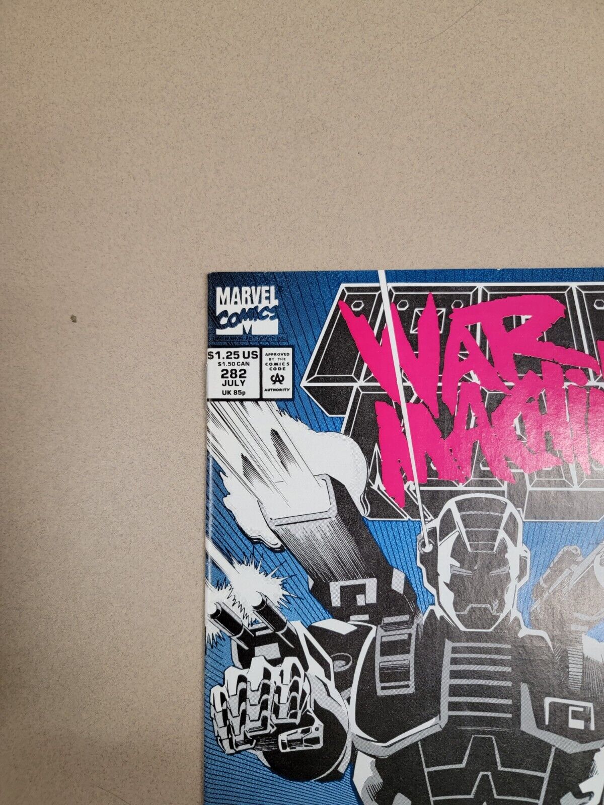 First Full Appearance of War Machine in Iron Man #282 Gains Attention