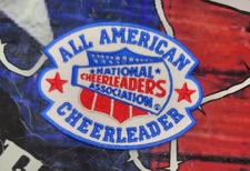 EMBROIDERED ALL AMERICAN CHEERLEADER PATCH (Please Read Ad)