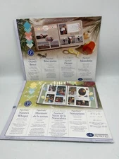 TWO Creative Memories Photo Mounting Paper Packs Ocean's Breeze Nature’s Whisper