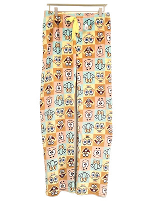 SpongeBob Pajama Pants Cozy Fuzzy Patrick, Squidward, Sandy Soft Lounge PJ Pants