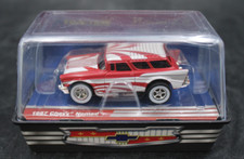 2024 Autoworld HO Slot Car 1957 CHEVY NOMAD STARBURST RED Xtraction Strapped NEW