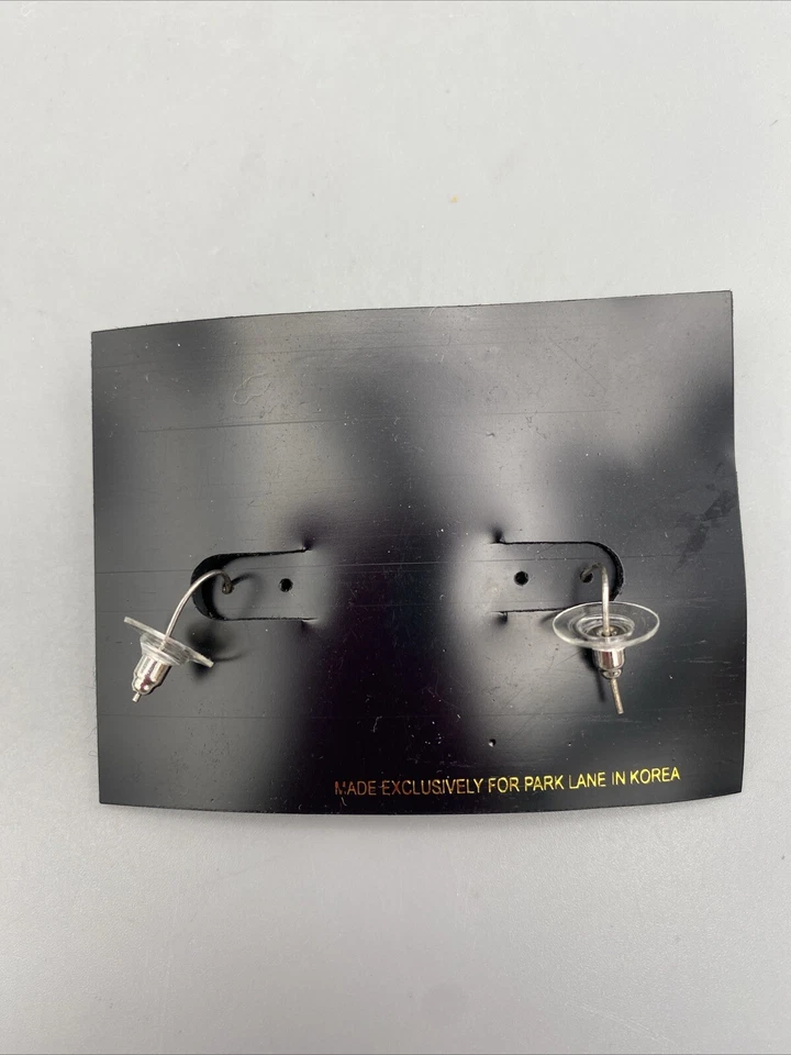 Pendientes de corazón de marcaita madreperla perforados Park Lane LOVE STORY Foto 2 de 2