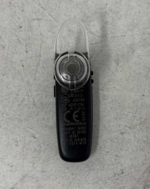 Plantronics M90 Bluetooth Headset Black (FOR PARTS) | eBay
