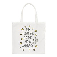 Mum I Love You To The Moon Und RüCken Regular Tragetasche Muttertag Schulter