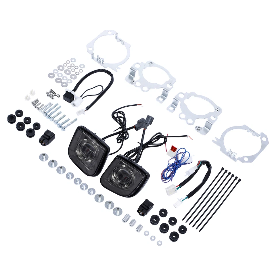 Rectangular LED Fog Lights Kit Fit For Honda Goldwing 1800 2012-17 F6B 2013-2017 - Image 4 of 4