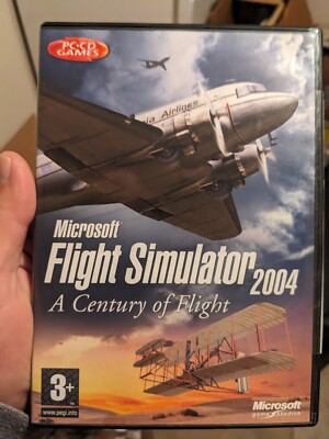 Microsoft Flight Simulator 2004 A Century Of Flight PC CDROM WinXP In Metal Case