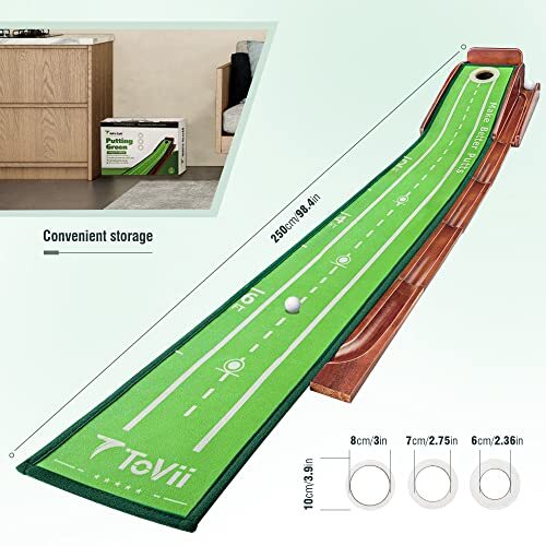 Putting Green Indoor - Golf Putting Mat Putting Matt for Indoors for Kids - Picture 5 of 7