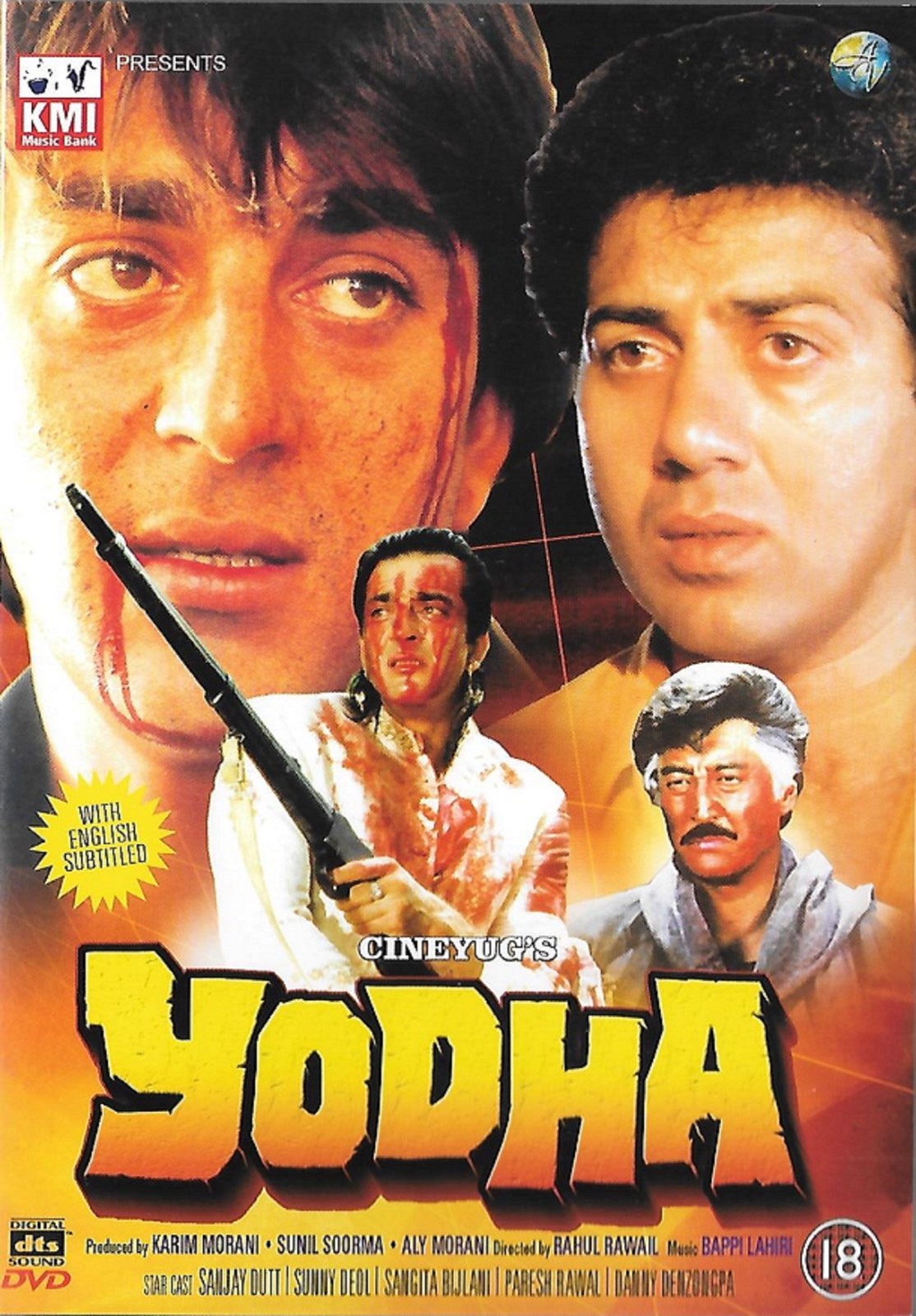 YODHA - SUNNY DEOL - SANJAY DUTT - NEW BOLLYWOOD DVD - ENGLISH SUBTITLES