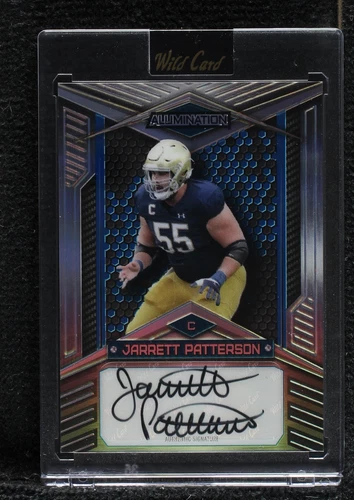 2023 Wild Card Alumination Draft Jarrett Patterson #AB-64