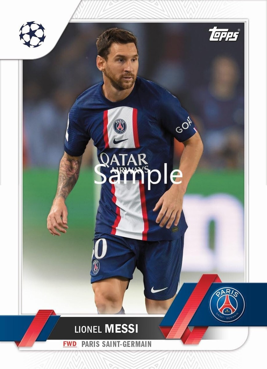 Topps Soccer card box Japan Edition 2023 UEFA Champions