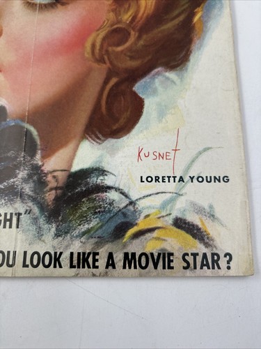 🔥🔥VINTAGE Motion Picture Magazine APRIL 1935 Loretta Young - Picture 4 of 15