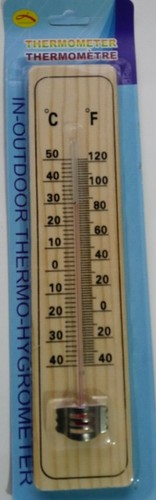 Chuangxin 1 pc Indoor Outdoor Vertical Thermometer Temperature Monitor for Home - Picture 3 of 5
