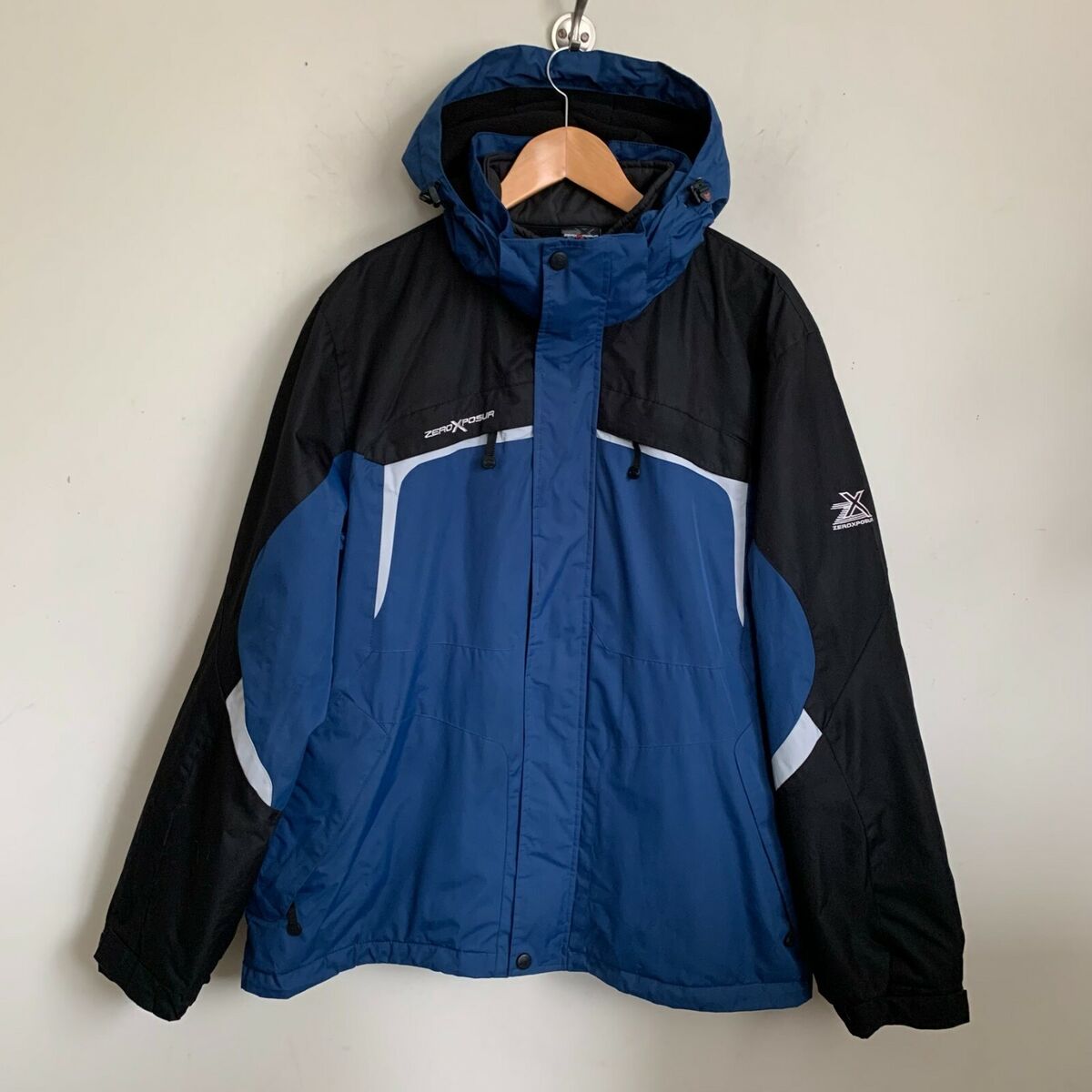 ZeroXposur Winter 2-in-1Jackets Black Blue Zip Out Inner ZeroXposur Winter 2-in-1Jackets Black Blue Zip Out Inner