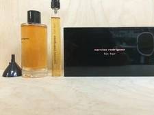 Narciso Rodriguez for her 1.7 oz refill & Beauty Palette NEW NO BOX SEE DETAILS