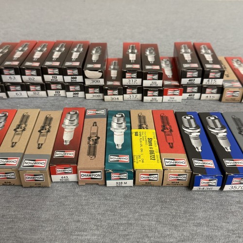 Champion Spark Plugs Mixed Lot New 43 Pieces NOS Assorted Mix Wholesal - Picture 3 of 7