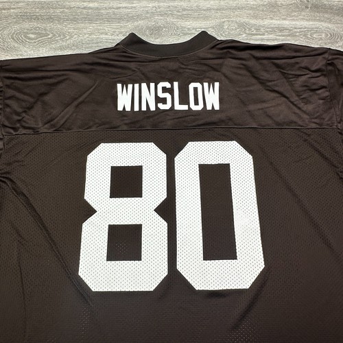 Cleveland Browns Jersey Mens XXL Kellen Winslow Jr Reebok Football NFL Vintage - Picture 10 of 15