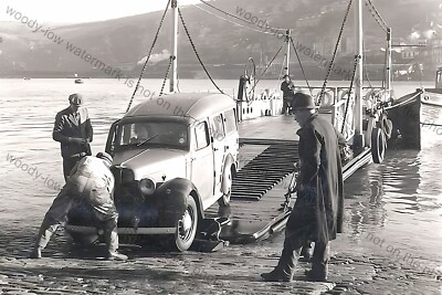 TF0457 - Auto kommt aus Dartmouth - Kingswear Ferry - Foto 6''x4''