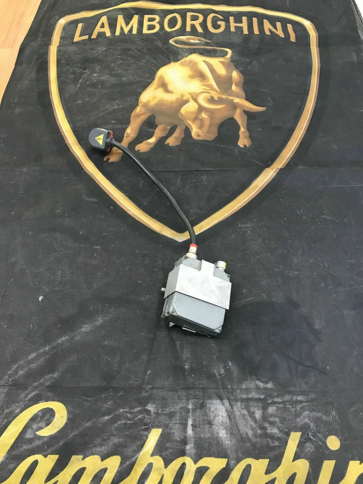 LAMBORGHINI GALLARDO MURCIELAGO 640 XENON HEADLIGHT COMPUTER ECU W/ BRACKET OEM
