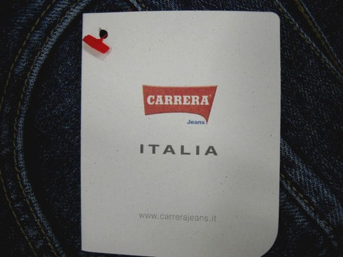 Pantaloni Jeans uomo CARRERA art.700 regular fit denim taglio dritto casual moda - Afbeelding 7 van 9