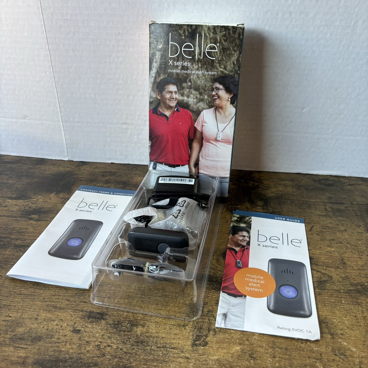 Belle X-Series AT&T Black 4G Life Protect 24/7 Mobile Medical